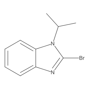 2-Bromo-1-isopropyl-1H-benzo[d]imidazole结构式
