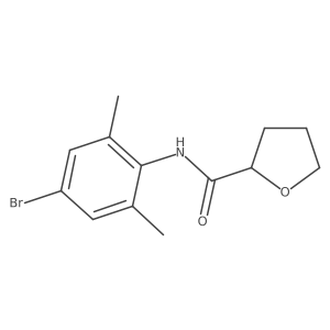 N-(4-Bromo-2,6-dimethylphenyl)tetrahydrofuran-2-carboxamide Structure