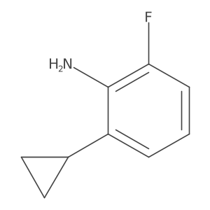 2-Cyclopropyl-6-fluoroaniline Structure