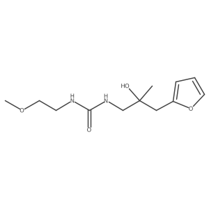 1-[3-(Furan-2-yl)-2-hydroxy-2-methylpropyl]-3-(2-methoxyethyl)urea结构式