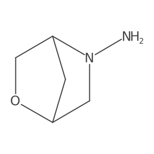 2-Oxa-5-azabicyclo[2.2.1]heptan-5-amine Structure