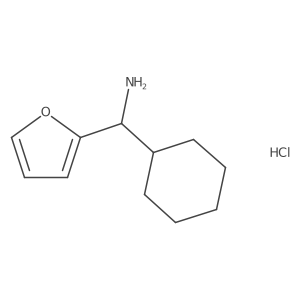 Cyclohexyl(furan-2-yl)methanamine hydrochloride Structure