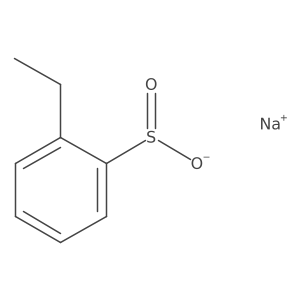 Sodium 2-ethylbenzenesulfinate Structure