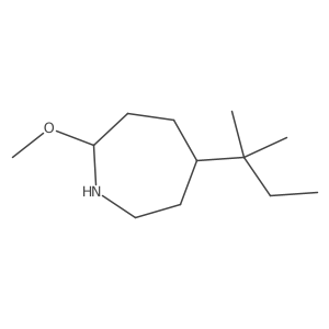 2-Methoxy-5-(2-methylbutan-2-yl)azepane Structure