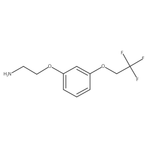 2-[3-(2,2,2-Trifluoroethoxy)-phenoxy]-ethylamine Structure