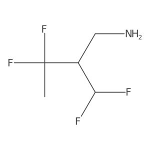 2-(Aminomethyl)-1,1,3,3-tetrafluorobutane Structure
