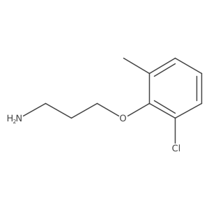 3-(2-Chloro-6-methylphenoxy)propan-1-amine Structure