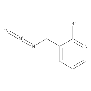 3-(Azidomethyl)-2-bromopyridine结构式