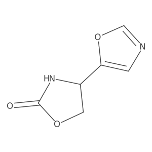 4-(1,3-Oxazol-5-yl)-1,3-oxazolidin-2-one结构式