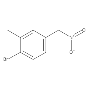1-Bromo-2-methyl-4-(nitromethyl)benzene Structure