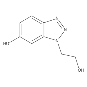 1-(2-hydroxyethyl)-1H-1,2,3-benzotriazol-6-ol Structure
