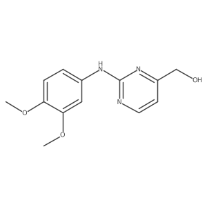 {2-[(3,4-Dimethoxyphenyl)amino]pyrimidin-4-yl}methanol Structure