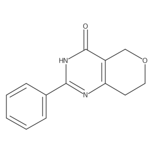 2-phenyl-3H,4H,5H,7H,8H-pyrano[4,3-d]pyrimidin-4-one Structure
