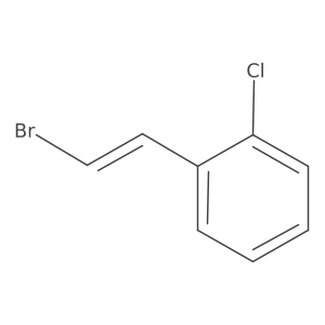 1-(2-Bromovinyl)-2-chlorobenzene Structure