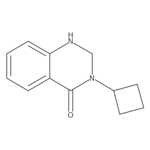 4-Hydroxy-3-cyclobutylquinazoline Structure