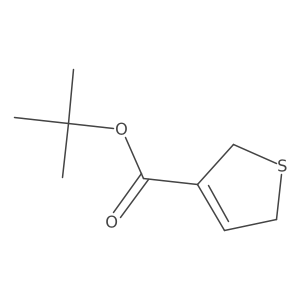 Tert-butyl 2,5-dihydrothiophene-3-carboxylate Structure