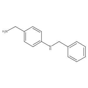 (4-Aminomethylphenyl)-benzylamine结构式