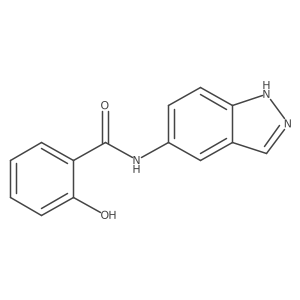 2-Hydroxy-N-1H-indazol-5-ylbenzamide Structure