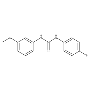1-(4-Bromophenyl)-3-(3-methoxyphenyl)urea Structure