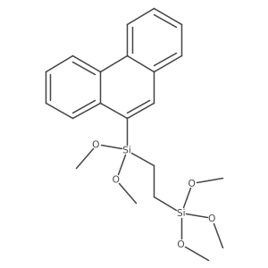 1,1,4,4,4-Pentamethoxy-1-(9-phenanthrenyl)-1,4-disilabutane Structure