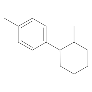1-Methyl-4-(2-methylcyclohexyl)benzene Structure