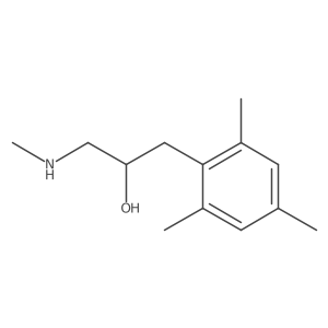 1-(Methylamino)-3-(2,4,6-trimethylphenyl)propan-2-ol Structure