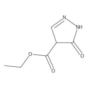 ethyl 5-oxo-4,5-dihydro-1H-pyrazole-4-carboxylate Structure