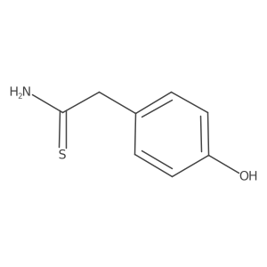 2-(4-Hydroxyphenyl)ethanethioamide Structure