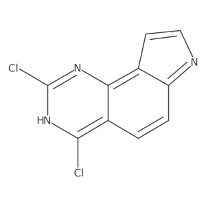 2,4-dichloro-7H-pyrrolo[2,3-h]quinazoline Structure