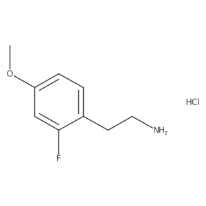 2-(2-fluoro-4-Methoxyphenyl)ethanaMine hydrochloride Structure
