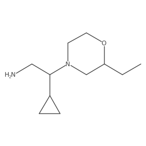 I(2)-Cyclopropyl-2-ethyl-4-morpholineethanamine Structure