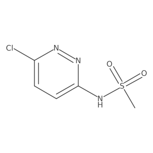 N-(6-chloropyridazin-3-yl)methanesulfonamide Structure