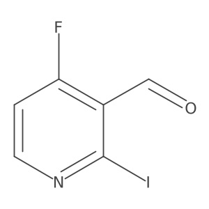 4-Fluoro-2-iodonicotinaldehyde Structure