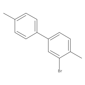 3-Bromo-4,4'-dimethyl-1,1'-biphenyl Structure