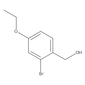 (2-Bromo-4-ethoxyphenyl)methanol结构式