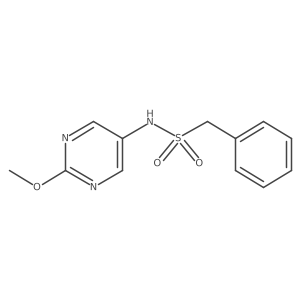 N-(2-methoxypyrimidin-5-yl)-1-phenylmethanesulfonamide Structure