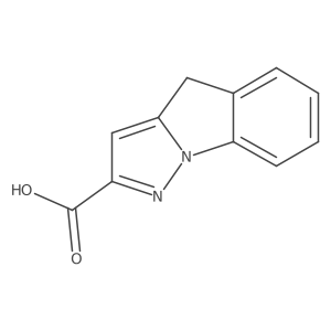 4H-Pyrazolo[1,5-a]indole-2-carboxylic acid结构式