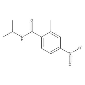 N-Isopropyl-2-methyl-4-nitrobenzamide结构式