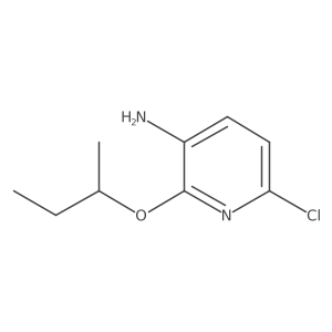 2-(Butan-2-yloxy)-6-chloropyridin-3-amine结构式