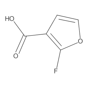 2-Fluorofuran-3-carboxylic acid Structure