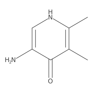 5-Amino-2,3-dimethyl-4-pyridinol Structure