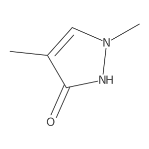 1,4-dimethyl-1H-pyrazol-3-ol Structure