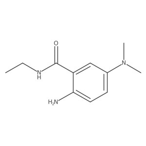 2-Amino-5-(dimethylamino)-N-ethylbenzamide Structure