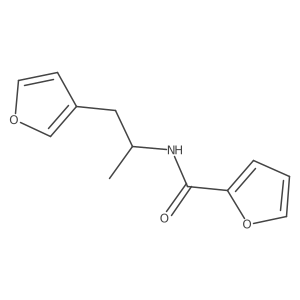 N-[1-(furan-3-yl)propan-2-yl]furan-2-carboxamide结构式