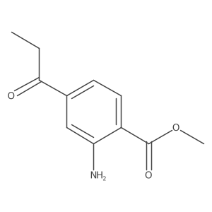 Methyl 2-amino-4-propionylbenzoate Structure