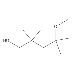 4-Methoxy-2,2,4-trimethylpentan-1-ol Structure