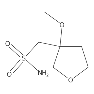 (3-Methoxyoxolan-3-yl)methanesulfonamide结构式
