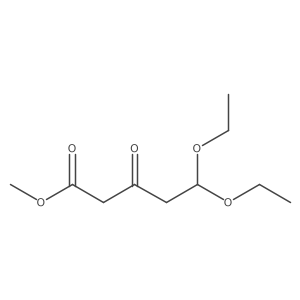 Methyl 5,5-Diethoxy-3-oxopentanoate结构式