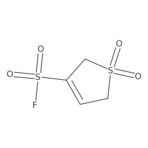 1,1-Dioxo-2,5-dihydro-1lambda6-thiophene-3-sulfonyl fluoride Structure