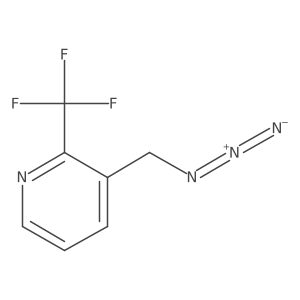 3-(Azidomethyl)-2-(trifluoromethyl)pyridine Structure